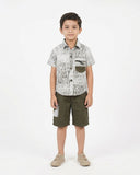 Boys Half Sleeves Short Suit