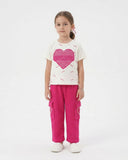 Valuables Girls Half Sleeves Suit