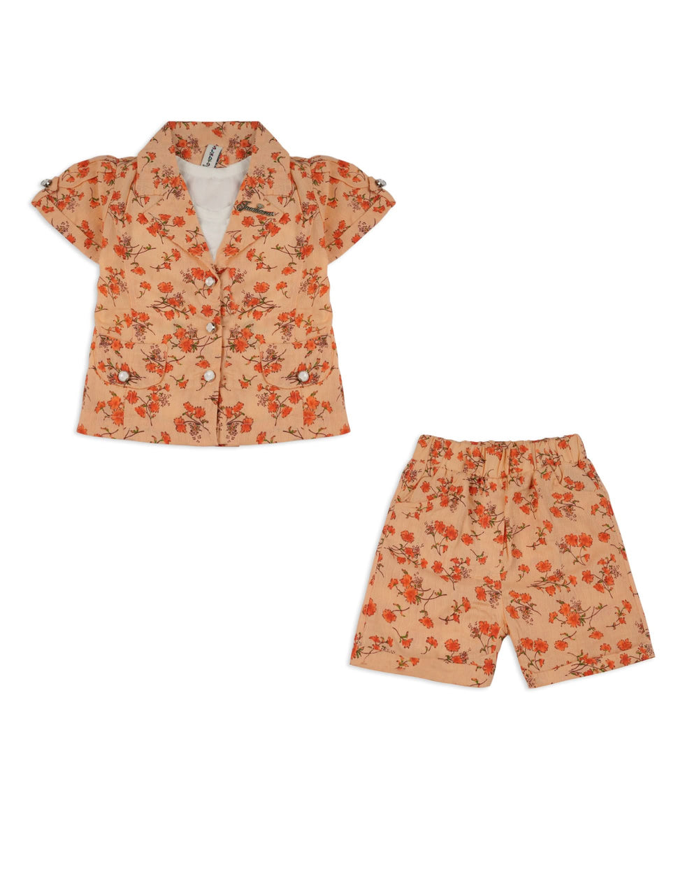 Girl’s Half Sleeves Suit