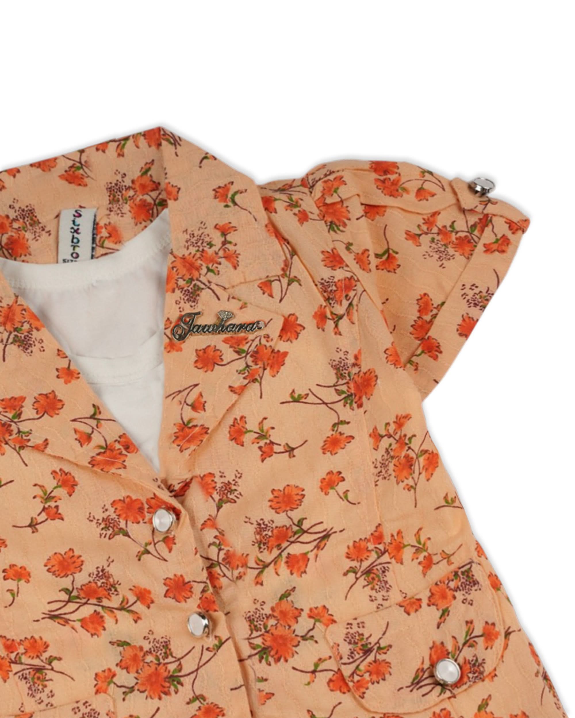 Girl’s Half Sleeves Suit