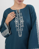 Valuables Women Embroidered 2Pcs Suit