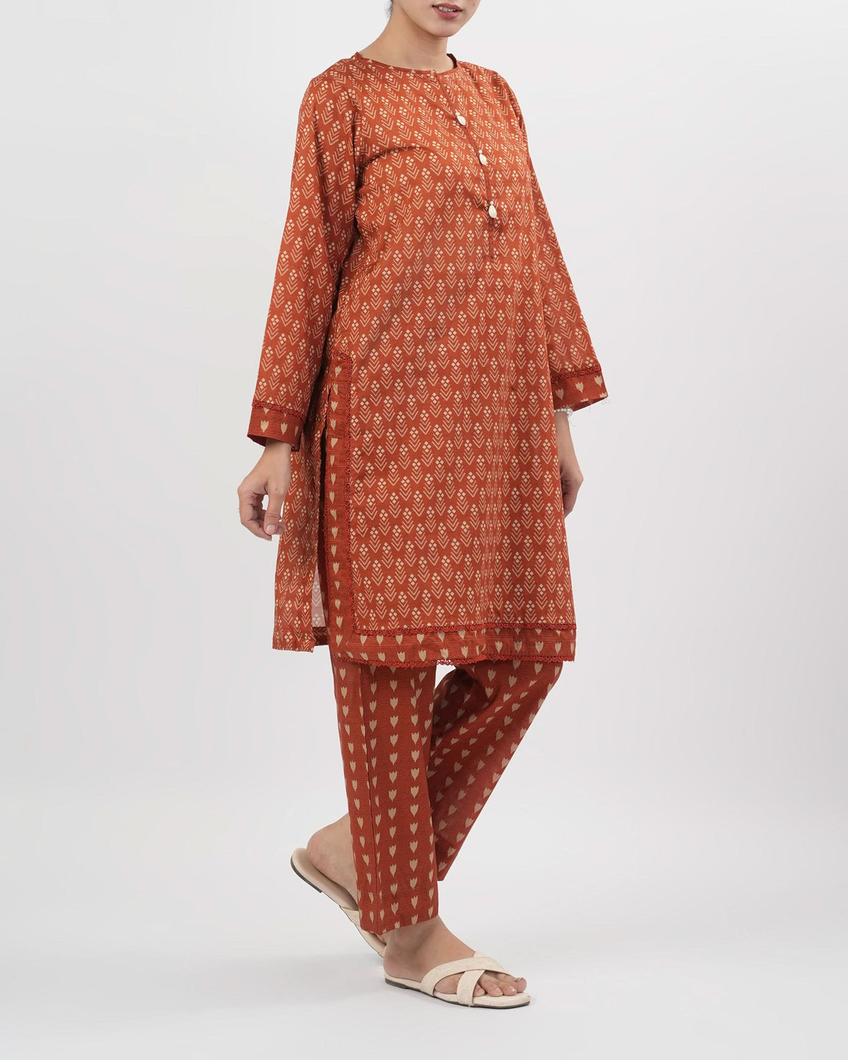 Eminent Women’s Printed 2PCS Suit
