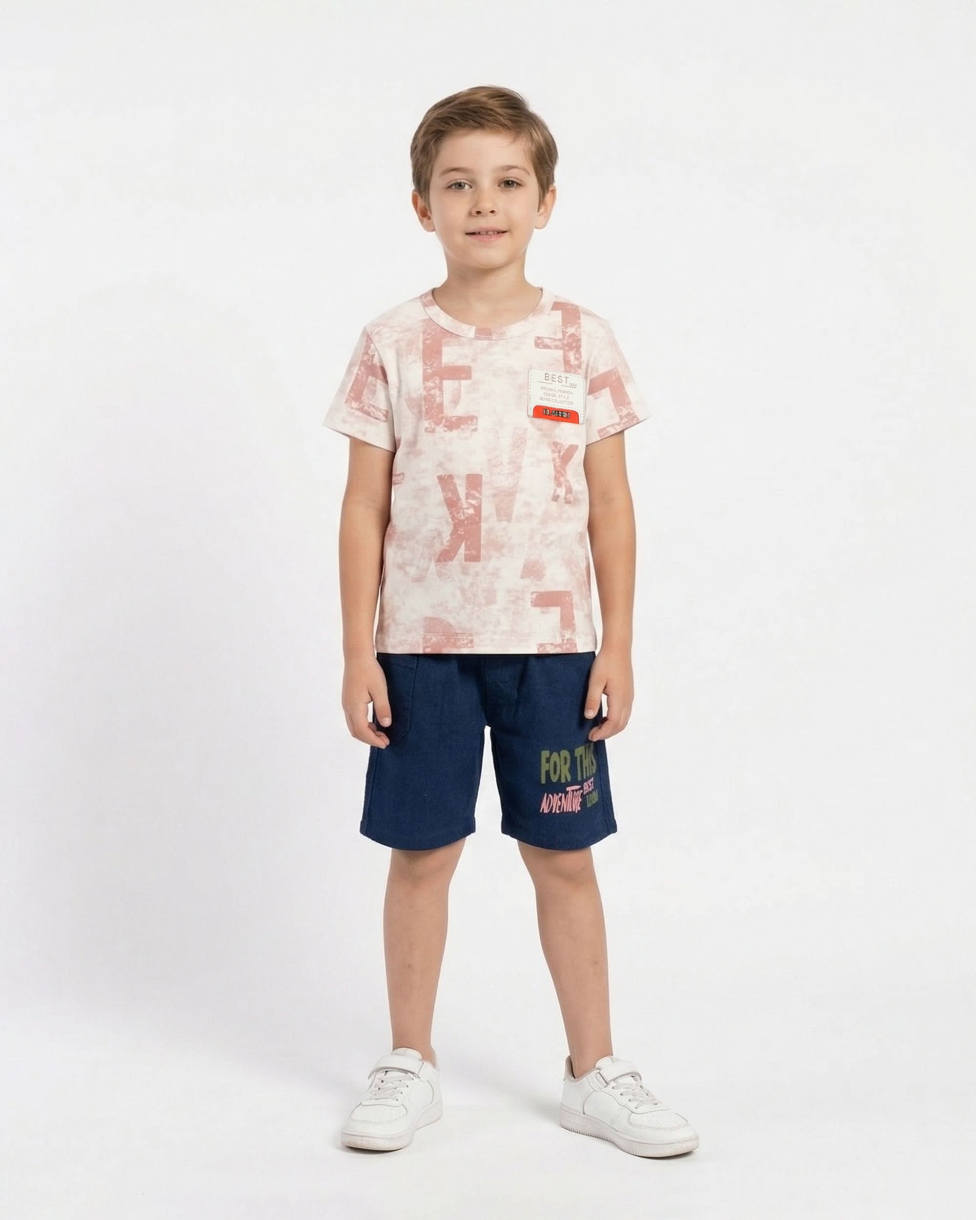 Boys Half Sleeves Suit