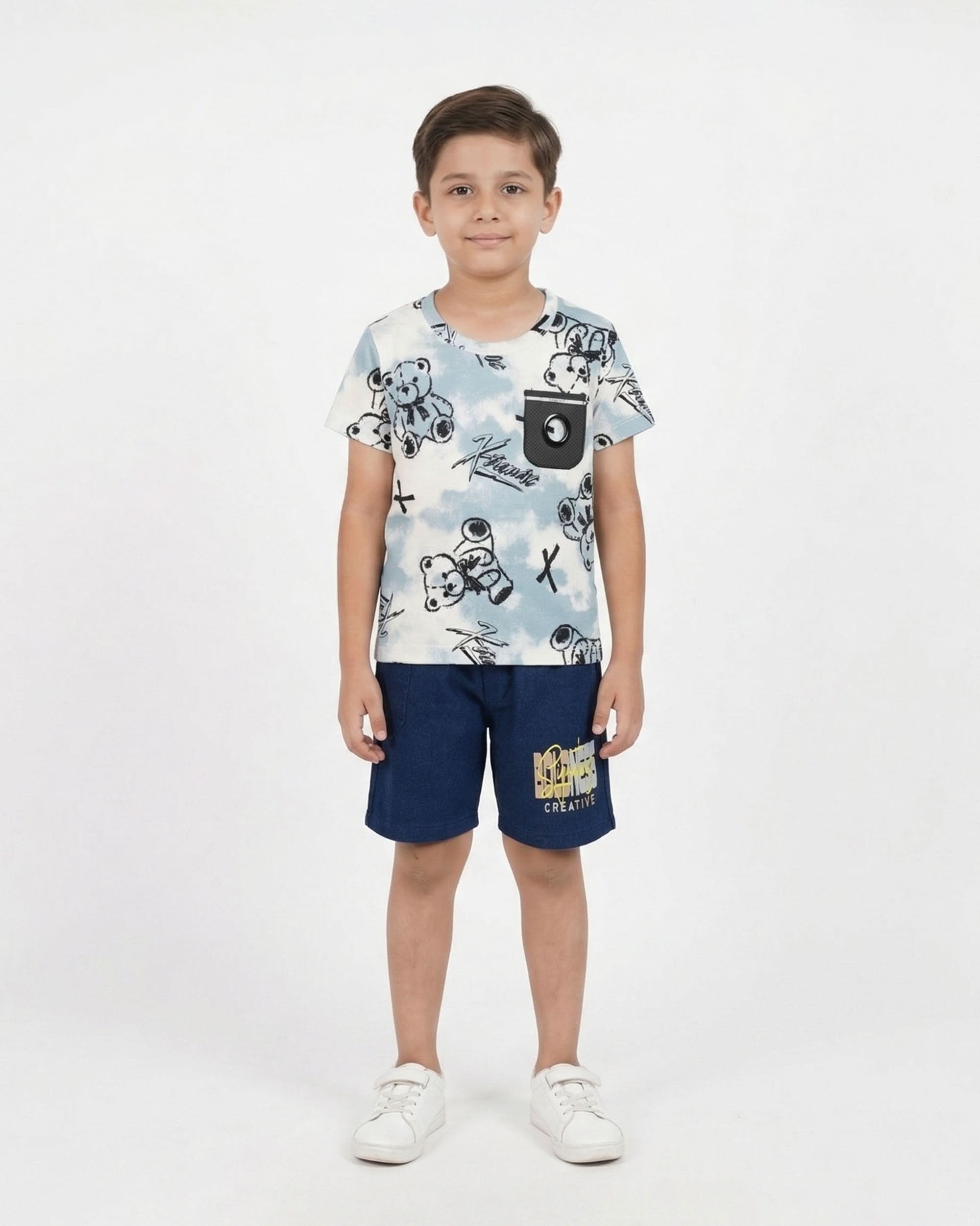Boys Half Sleeves Suit