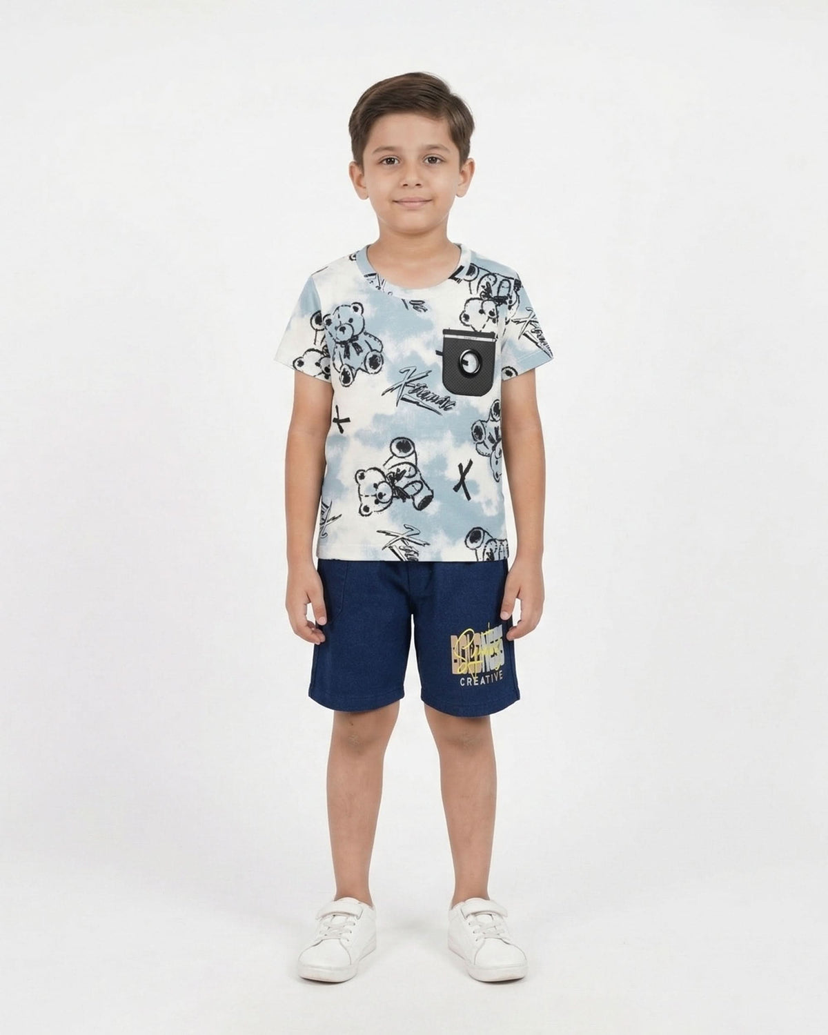 Boys Half Sleeves Suit