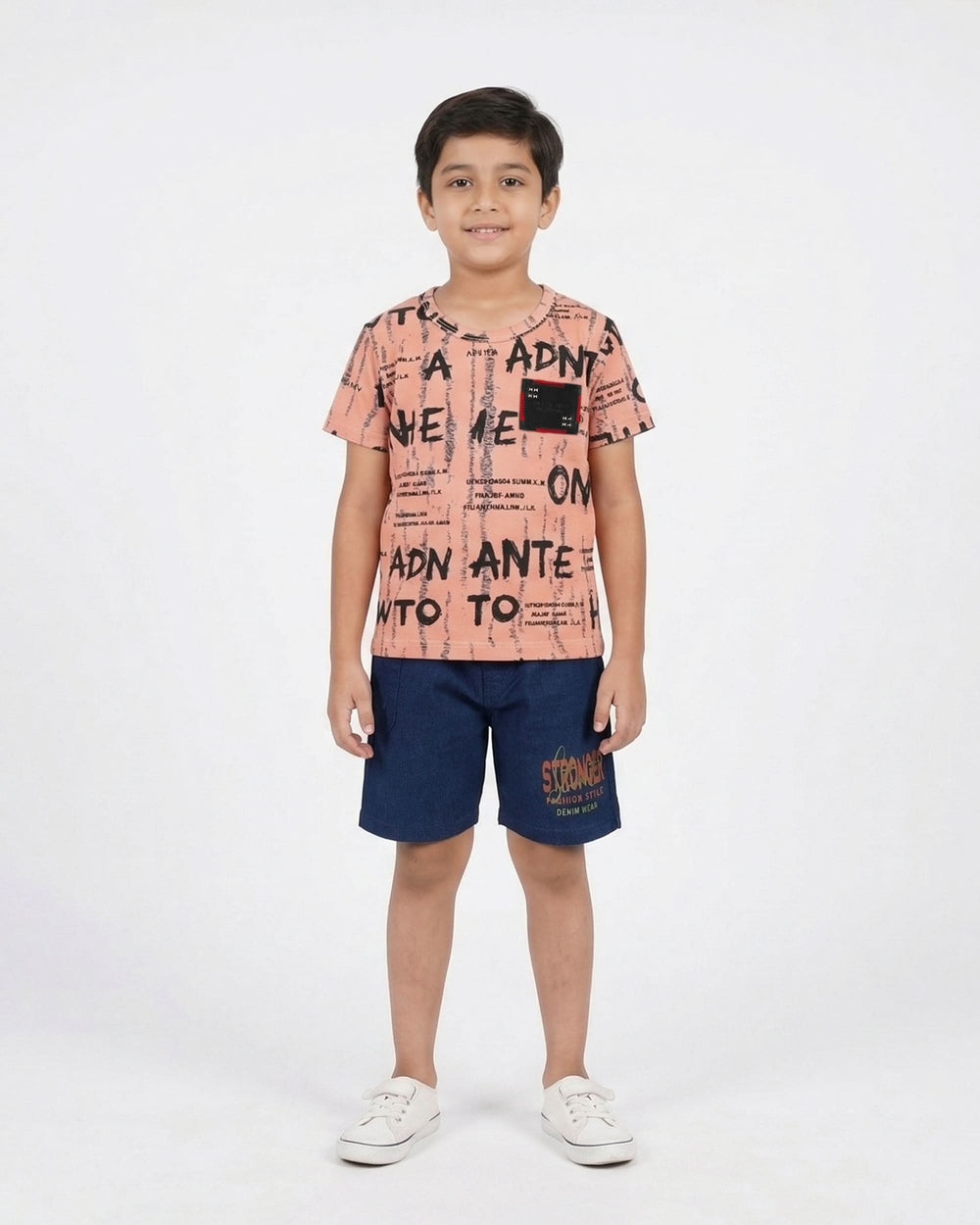Boys Half Sleeves Suit