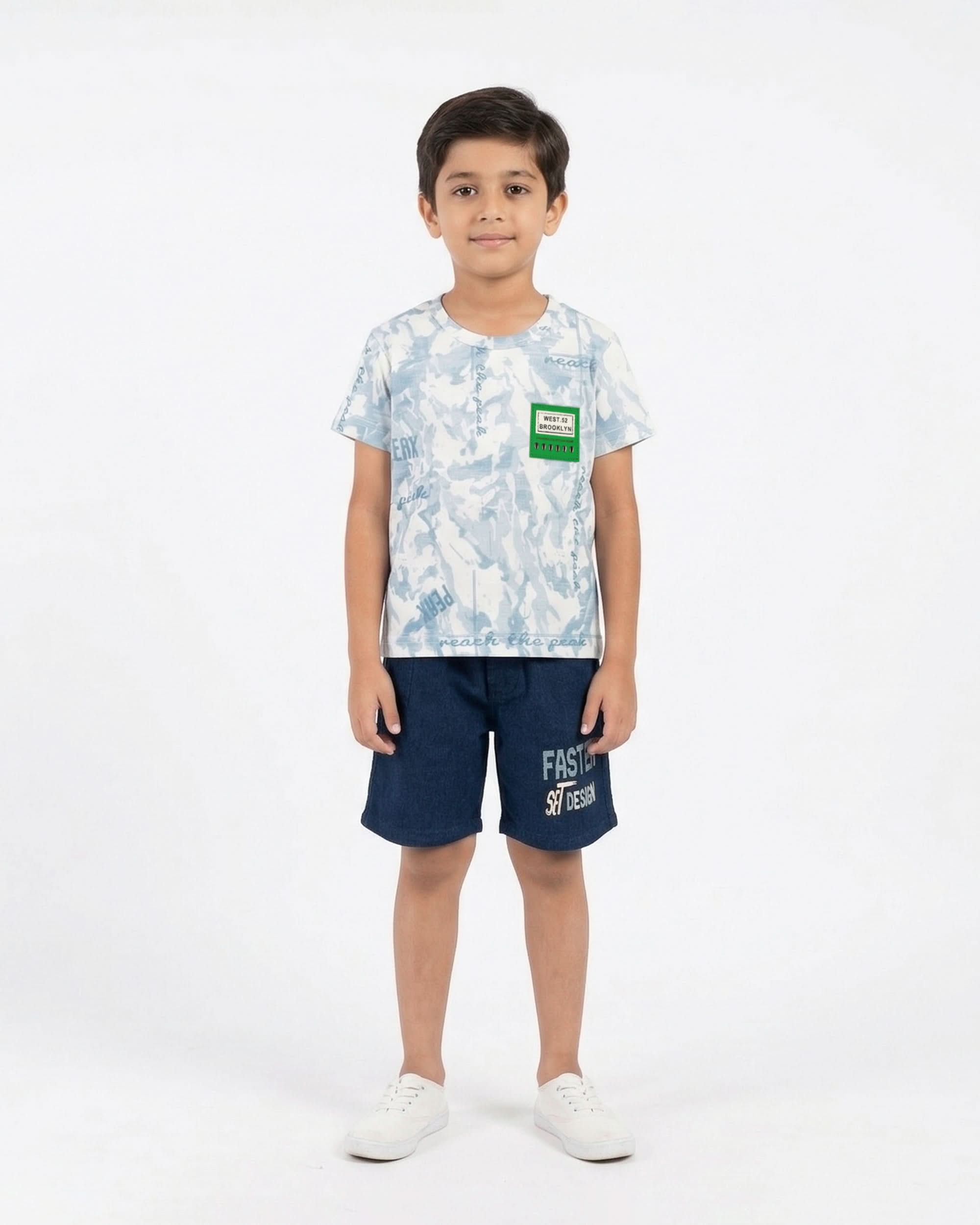 Boys Half Sleeves Suit