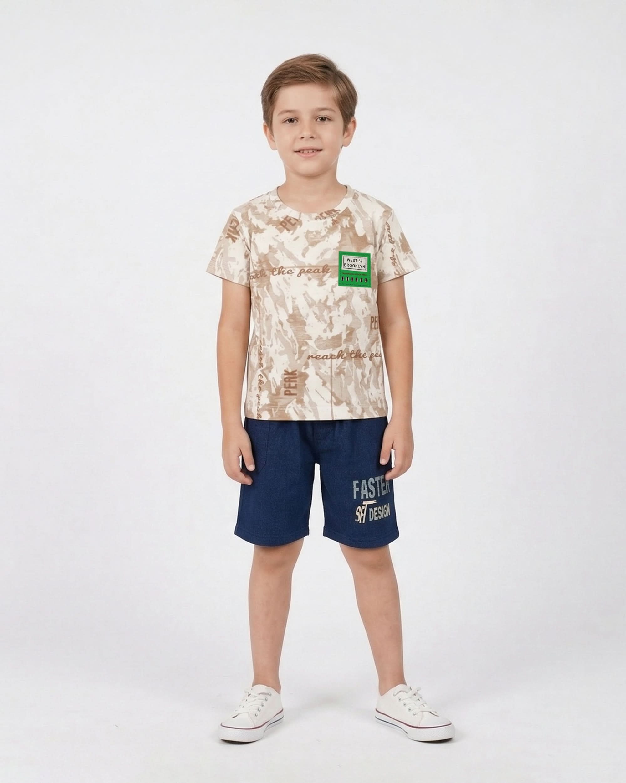 Boys Half Sleeves Suit