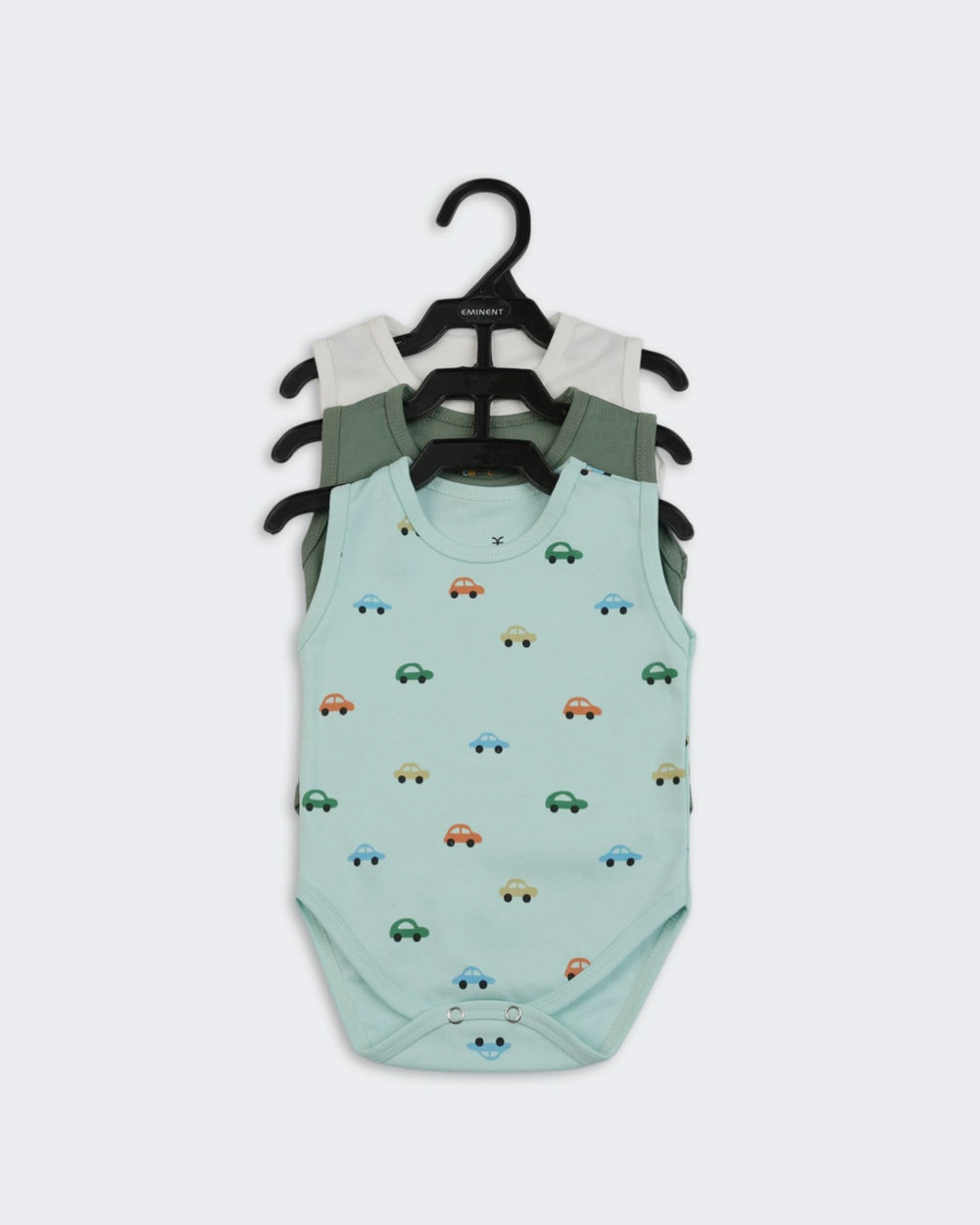 Eminent Newborn Boys Romper Set (Pack Of 3)