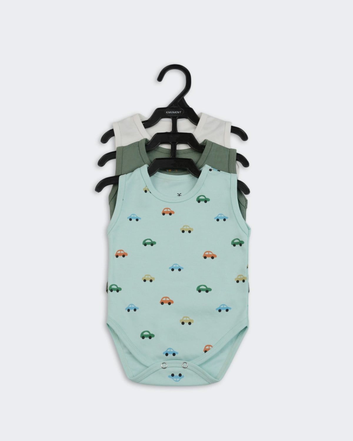 Eminent Newborn Boys Romper Set (Pack Of 3)