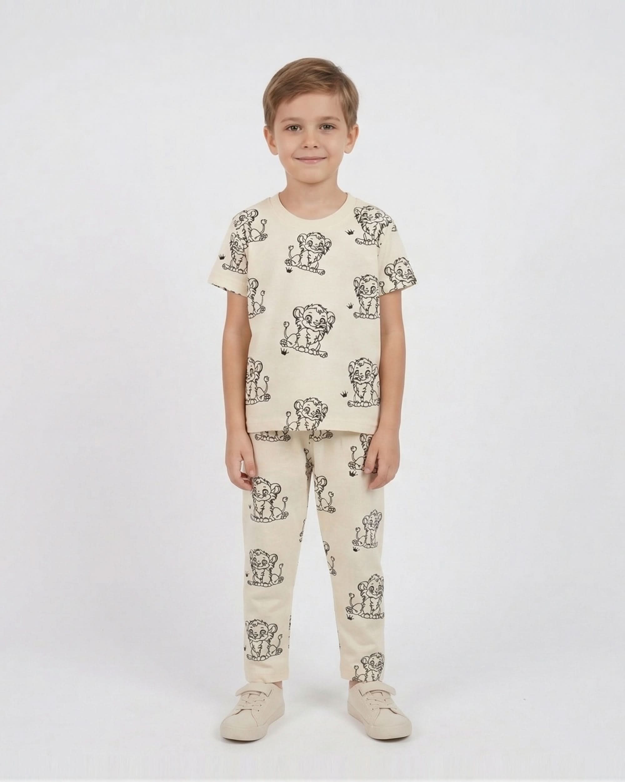 Valuables Boys Half Sleeves Night Suit