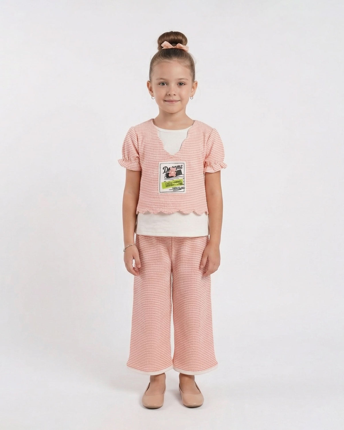 Valuables Girls Half Sleeves Suit