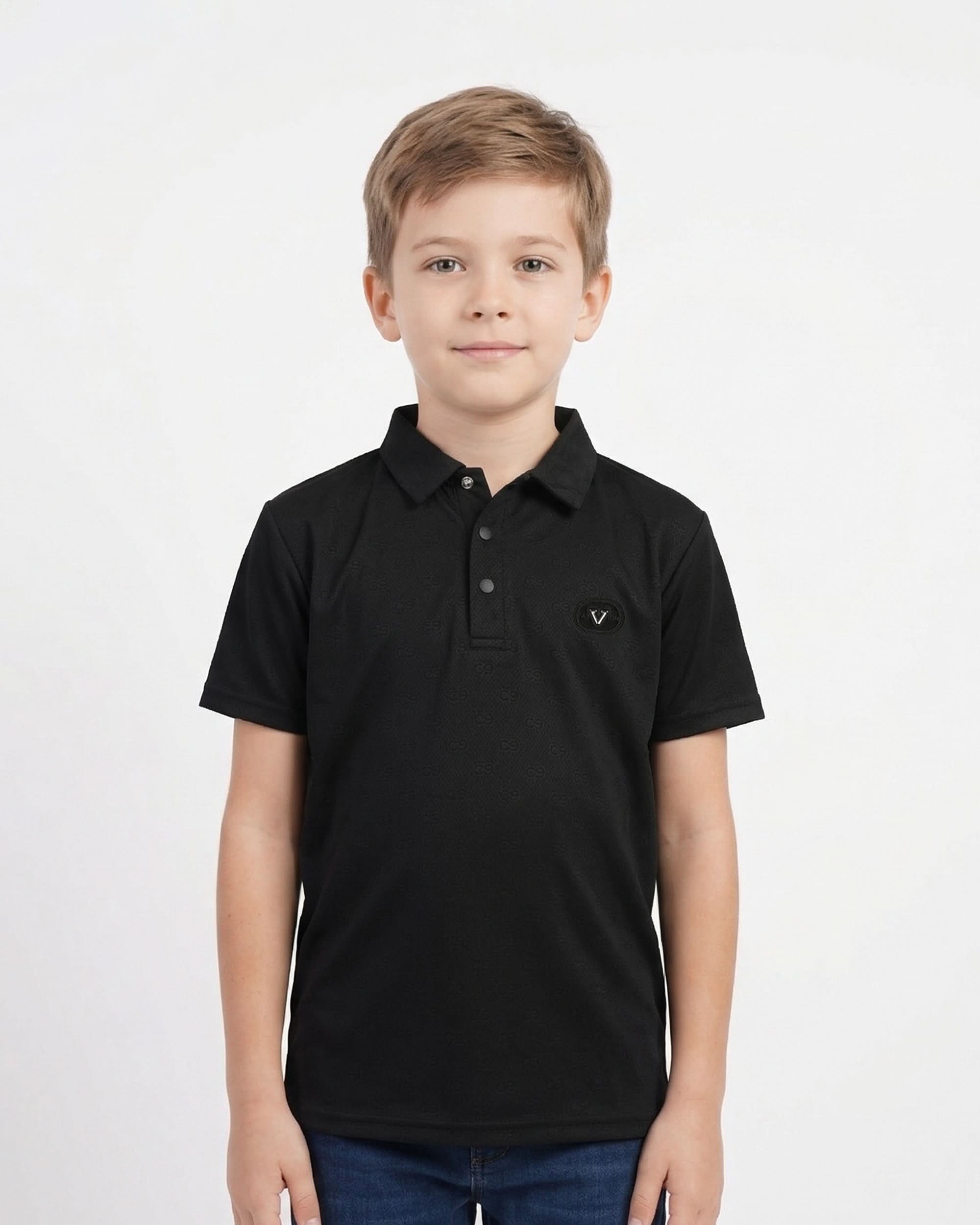Valuables Boy’s Half Sleeves Drifit Polo T-Shirt