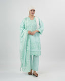 Valuables Women Embroidered 3Pcs Suit