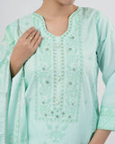 Valuables Women Embroidered 3Pcs Suit