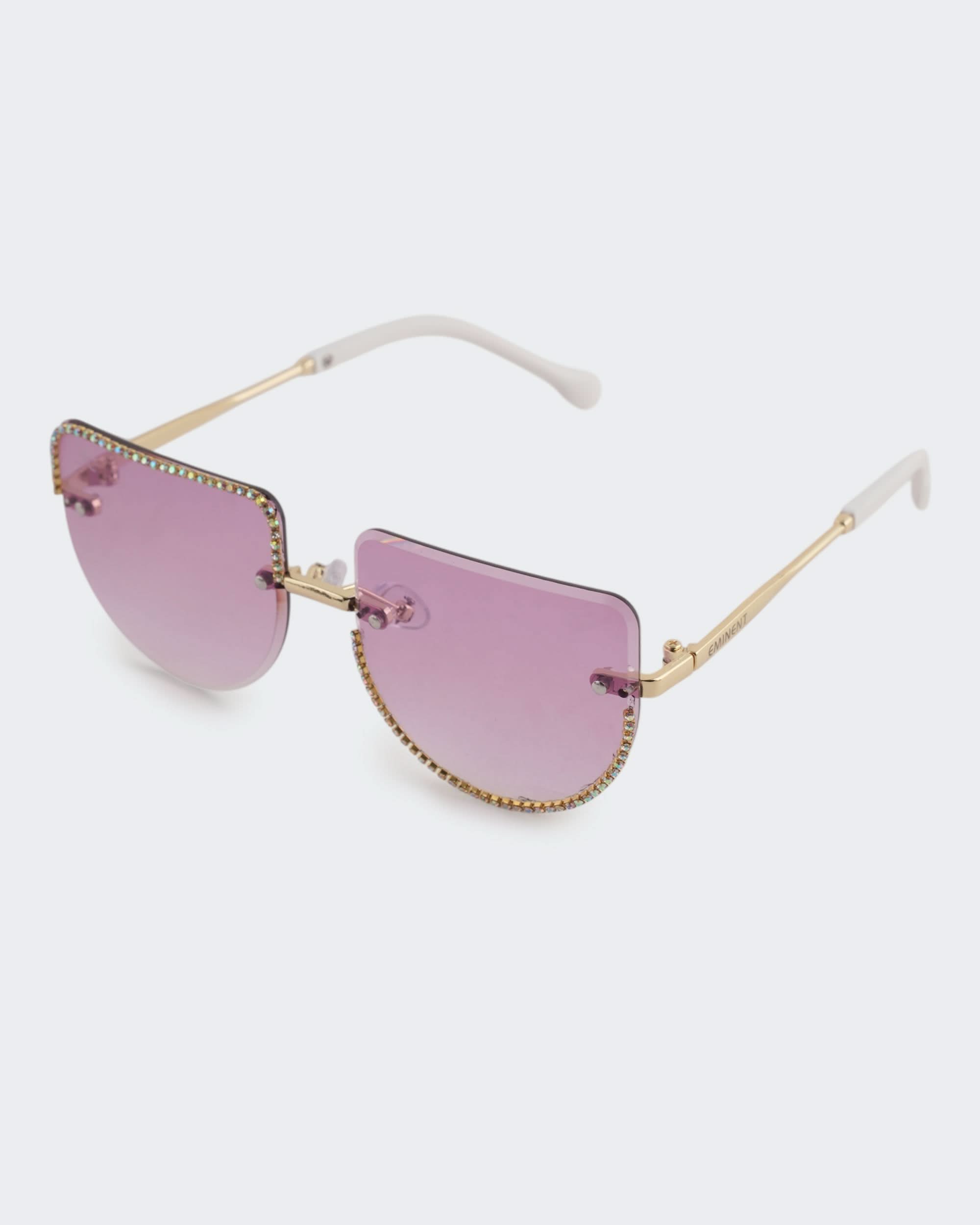 Eminent Rimless Square Fashion Sunglasses