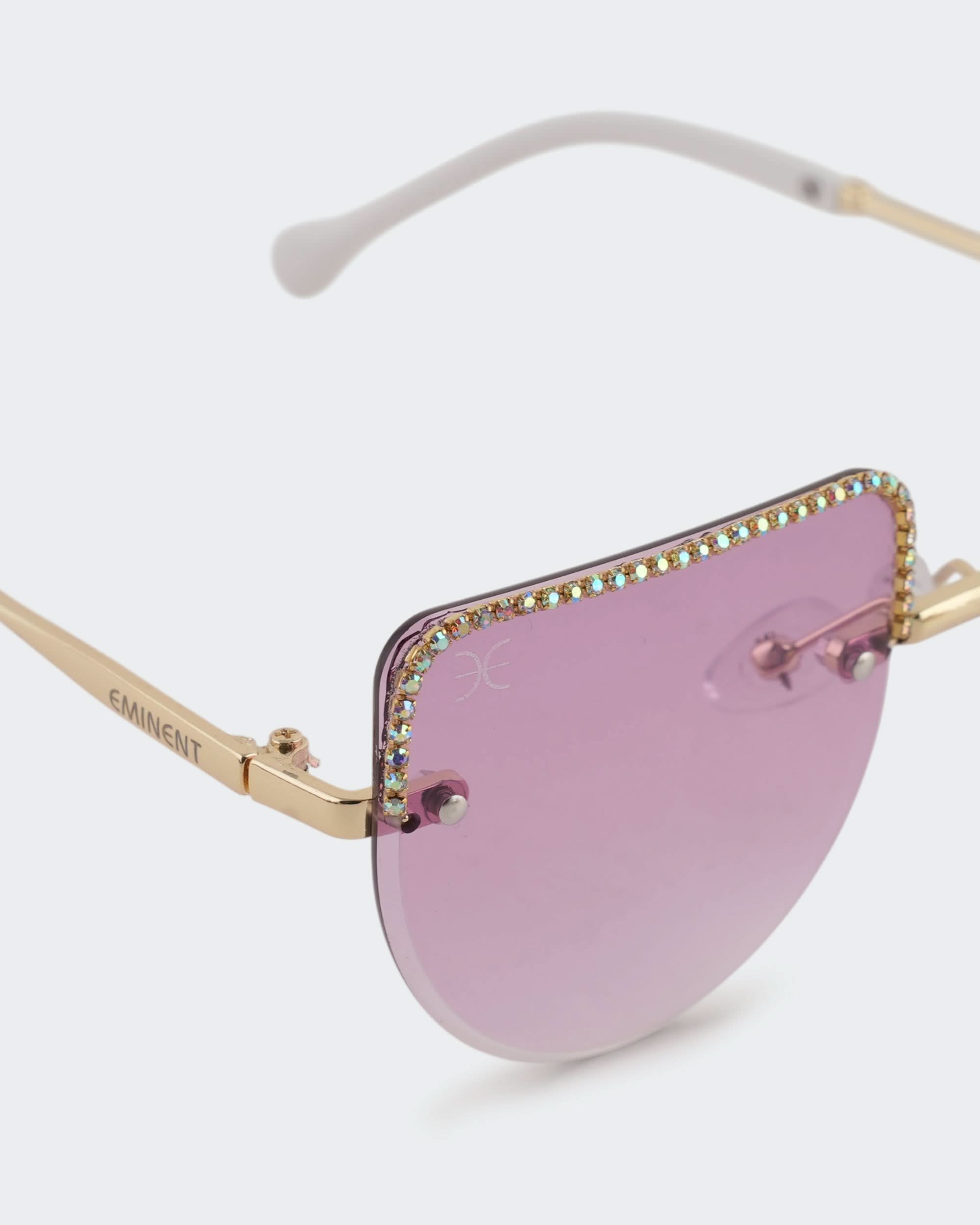 Eminent Rimless Square Fashion Sunglasses