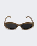 Eminent Trendy Slim Oval Sunglasses