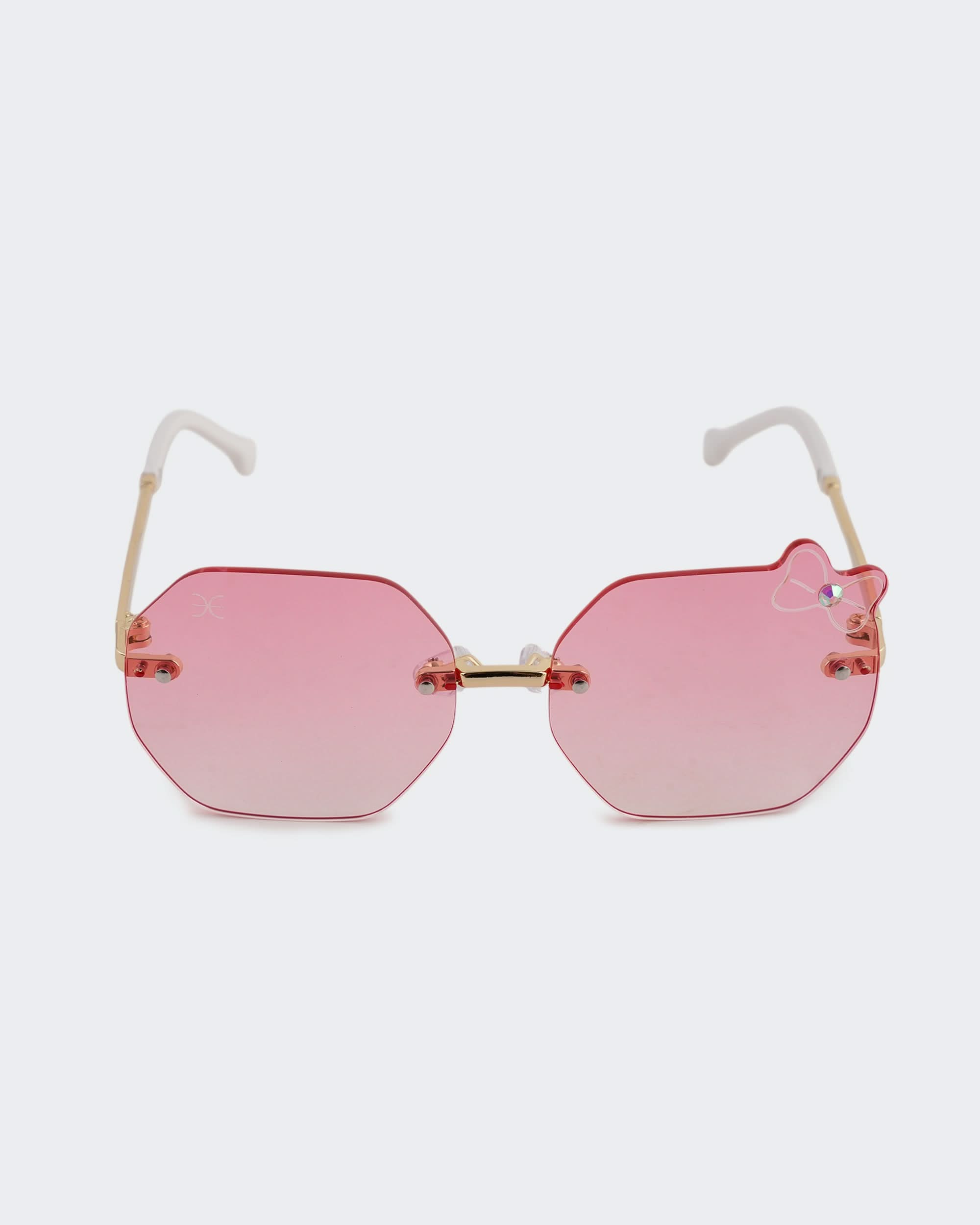 Eminent Rimless Octagon Sunglasses