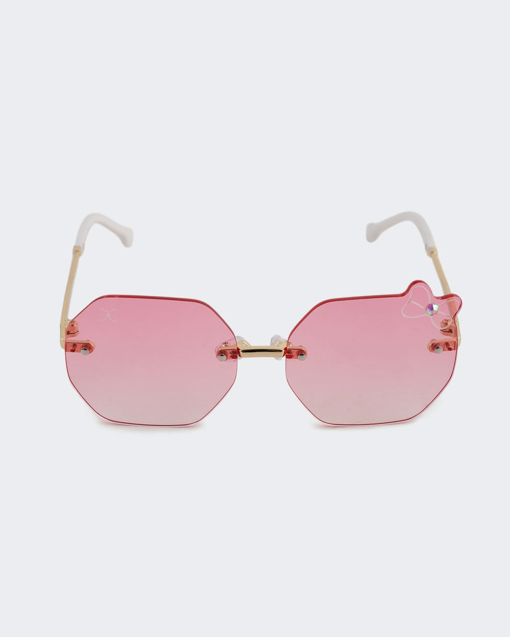 Eminent Rimless Octagon Sunglasses