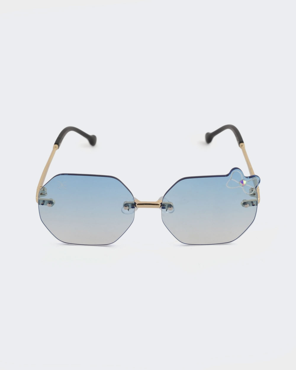 Eminent Rimless Octagon Sunglasses