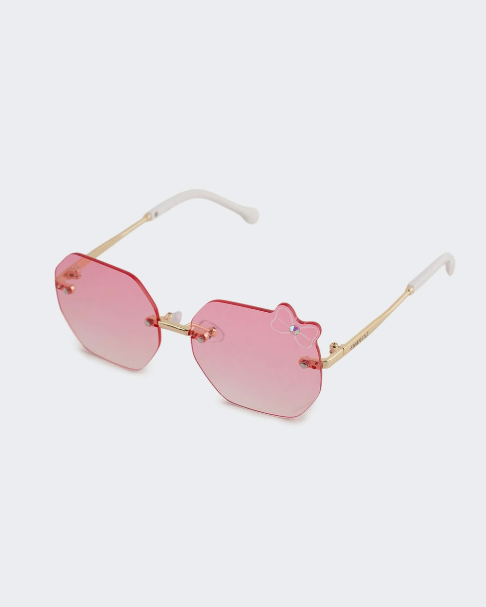Eminent Rimless Octagon Sunglasses