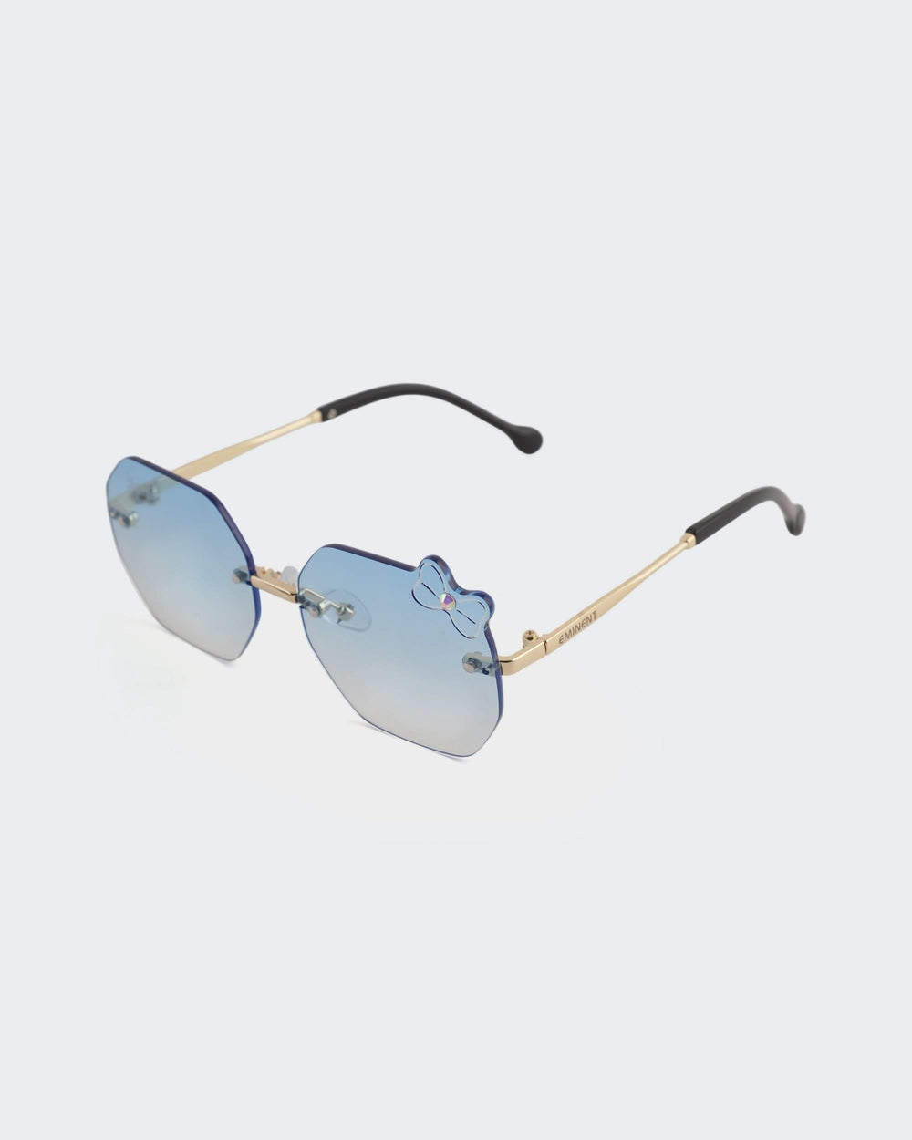 Eminent Rimless Octagon Sunglasses