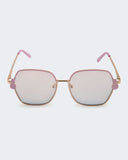 Eminent Oversized Hexagonal Sunglasses