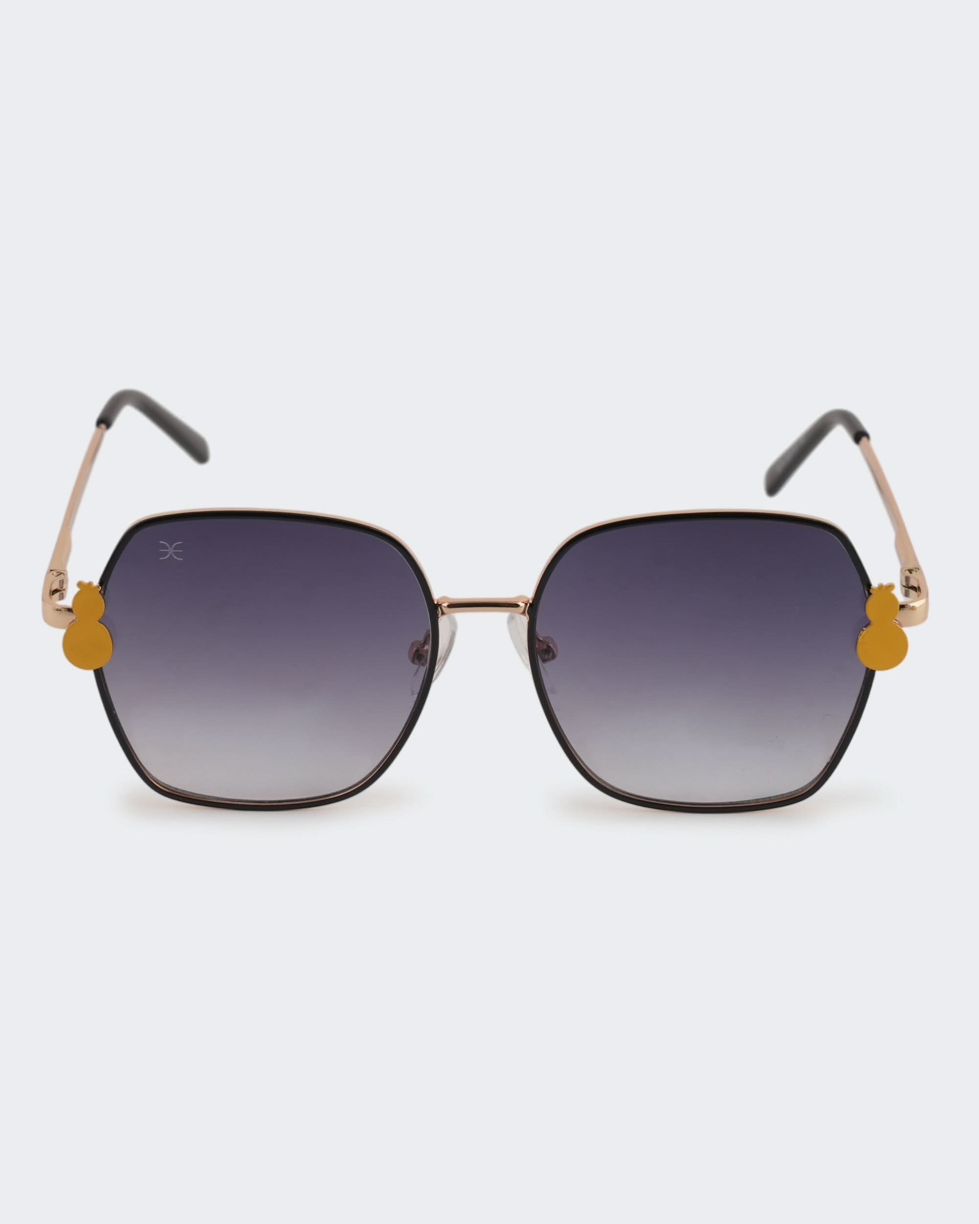 Eminent Oversized Hexagonal Sunglasses