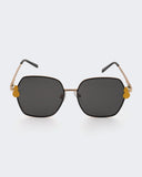 Eminent Oversized Hexagonal Sunglasses