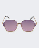 Eminent Oversized Hexagonal Sunglasses
