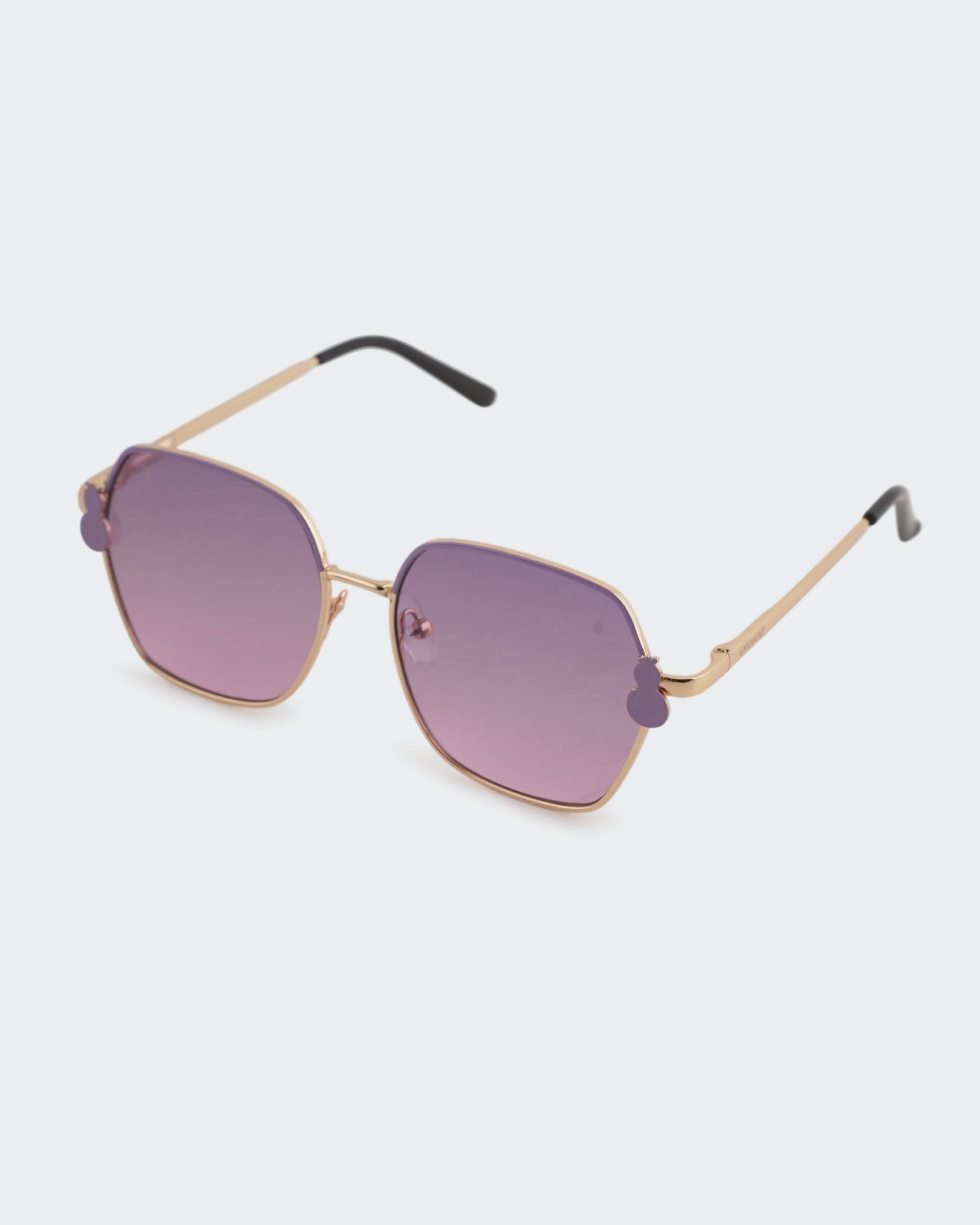 Eminent Oversized Hexagonal Sunglasses