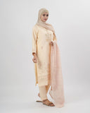 Valuables Women Embroidered 3Pcs Suit