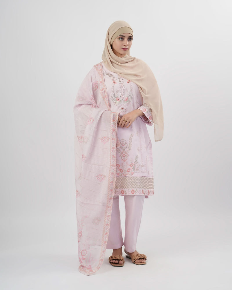 Valuables Women Embroidered 3Pcs Suit