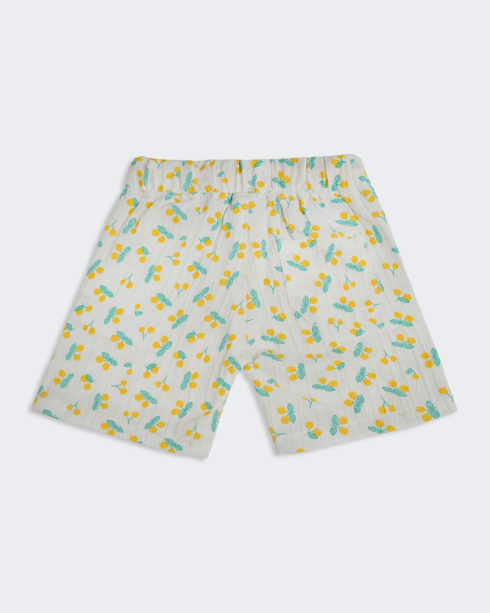 Eminent Newborn Girls Plain Interlock Shorts