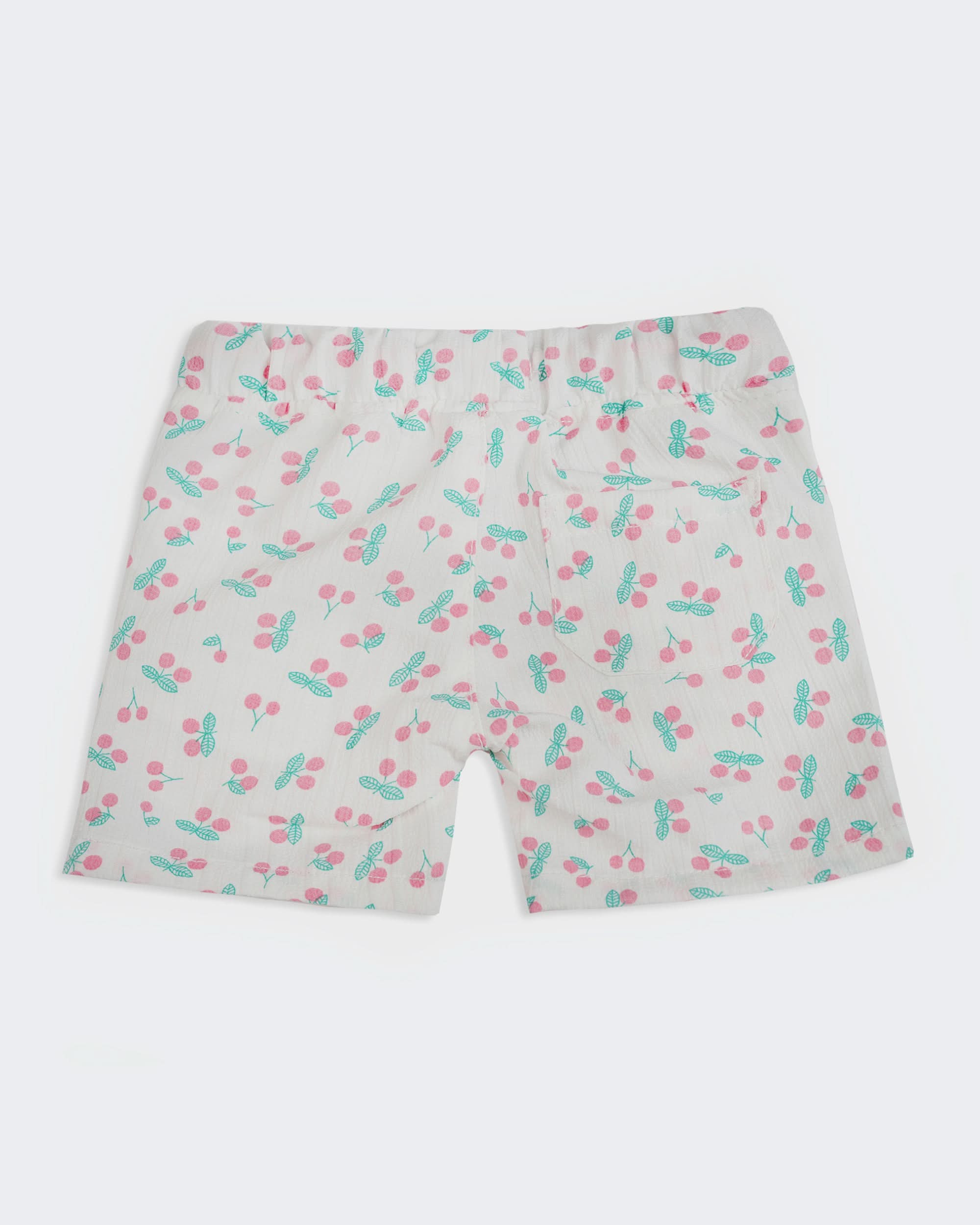 Eminent Newborn Girls Plain Interlock Shorts