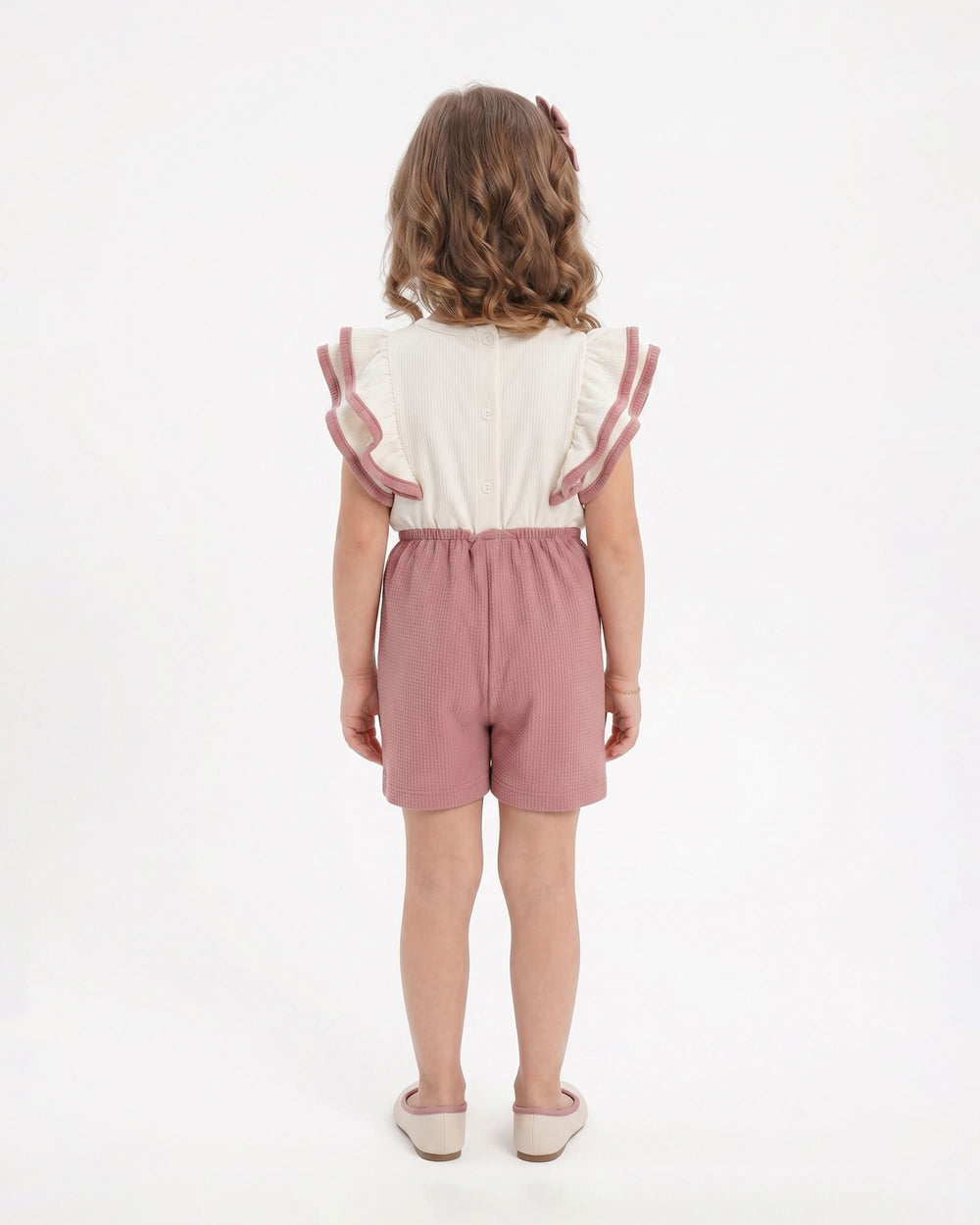 Eminent Girls' Solid Jersey Jumpsuit