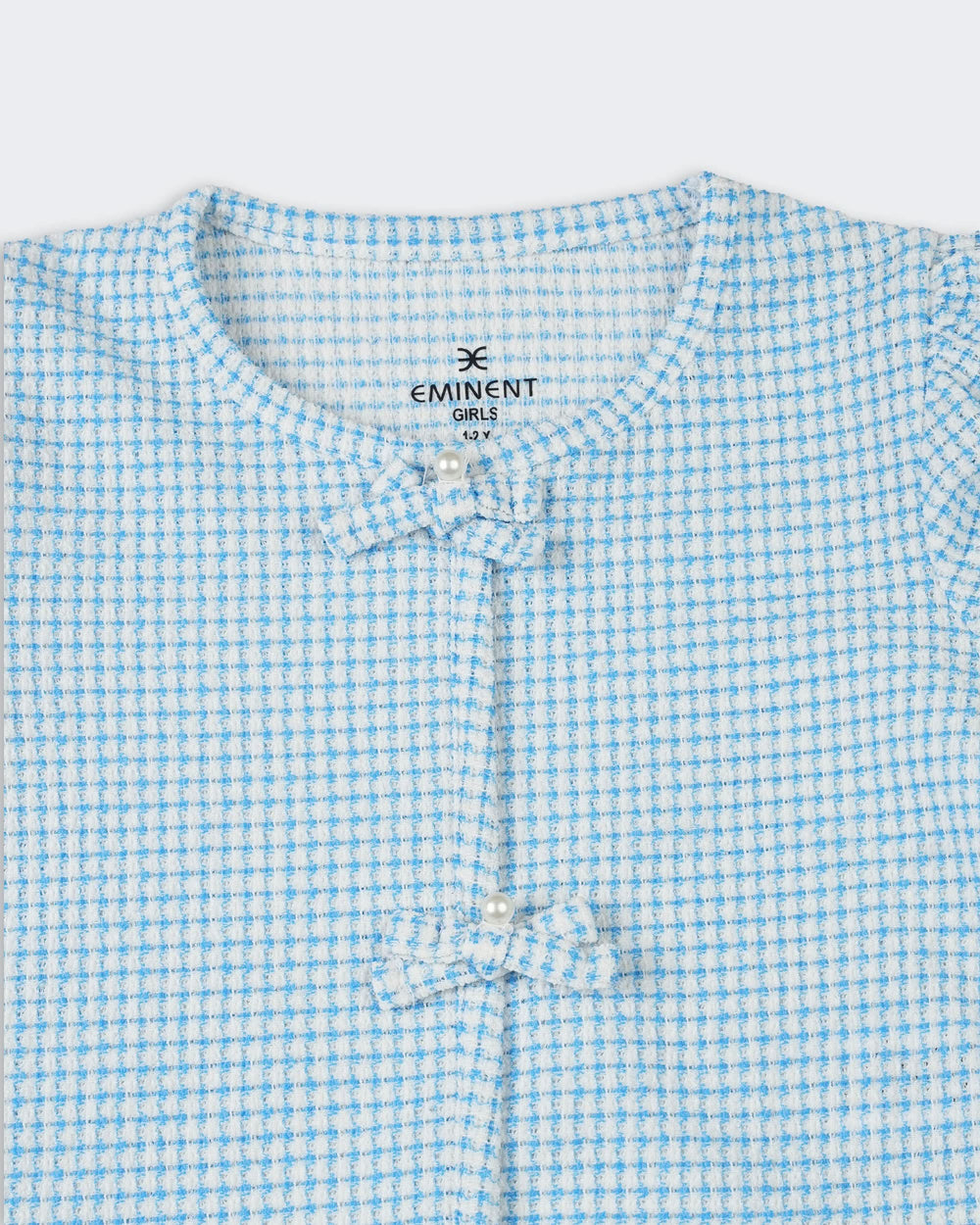 Girls’ Solid Textured T-Shirt