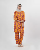 Women's 2Pc Printed Suit