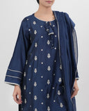 Eminent Women’s Ethnic Embroidered 3 Pcs Suit