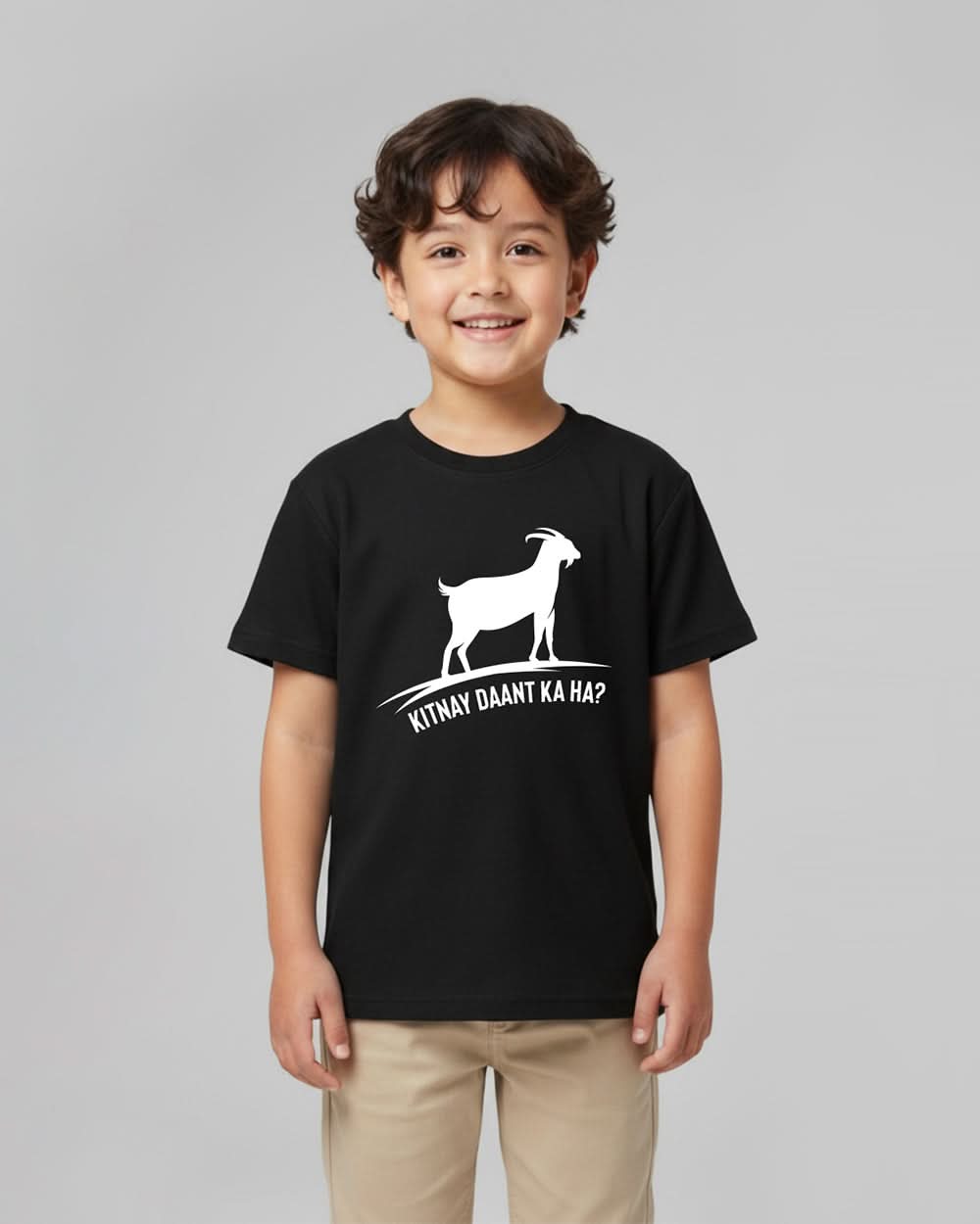 Valuables Boys' Half Sleeves T-Shirt