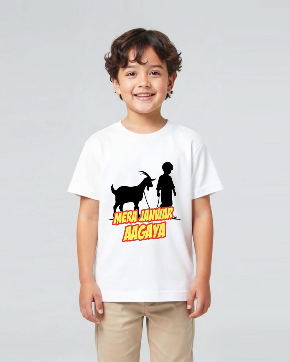 Valuables Boys' Half Sleeves T-Shirt
