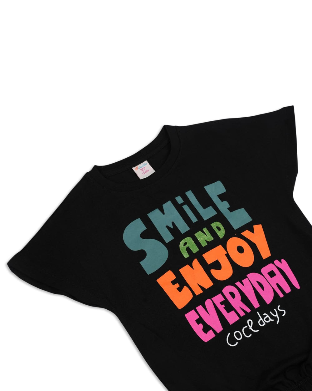 Valuables Girls' Half Sleeves T-Shirt