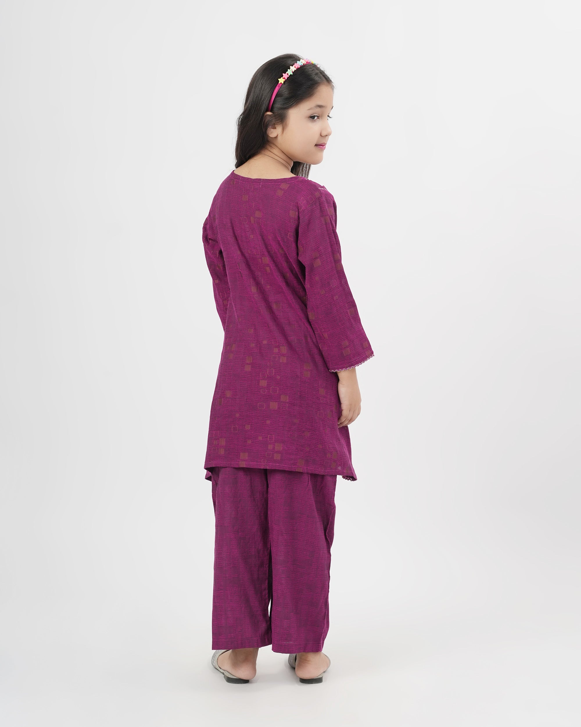 Eminent Girls' Essentials Printed 2Pc Suit