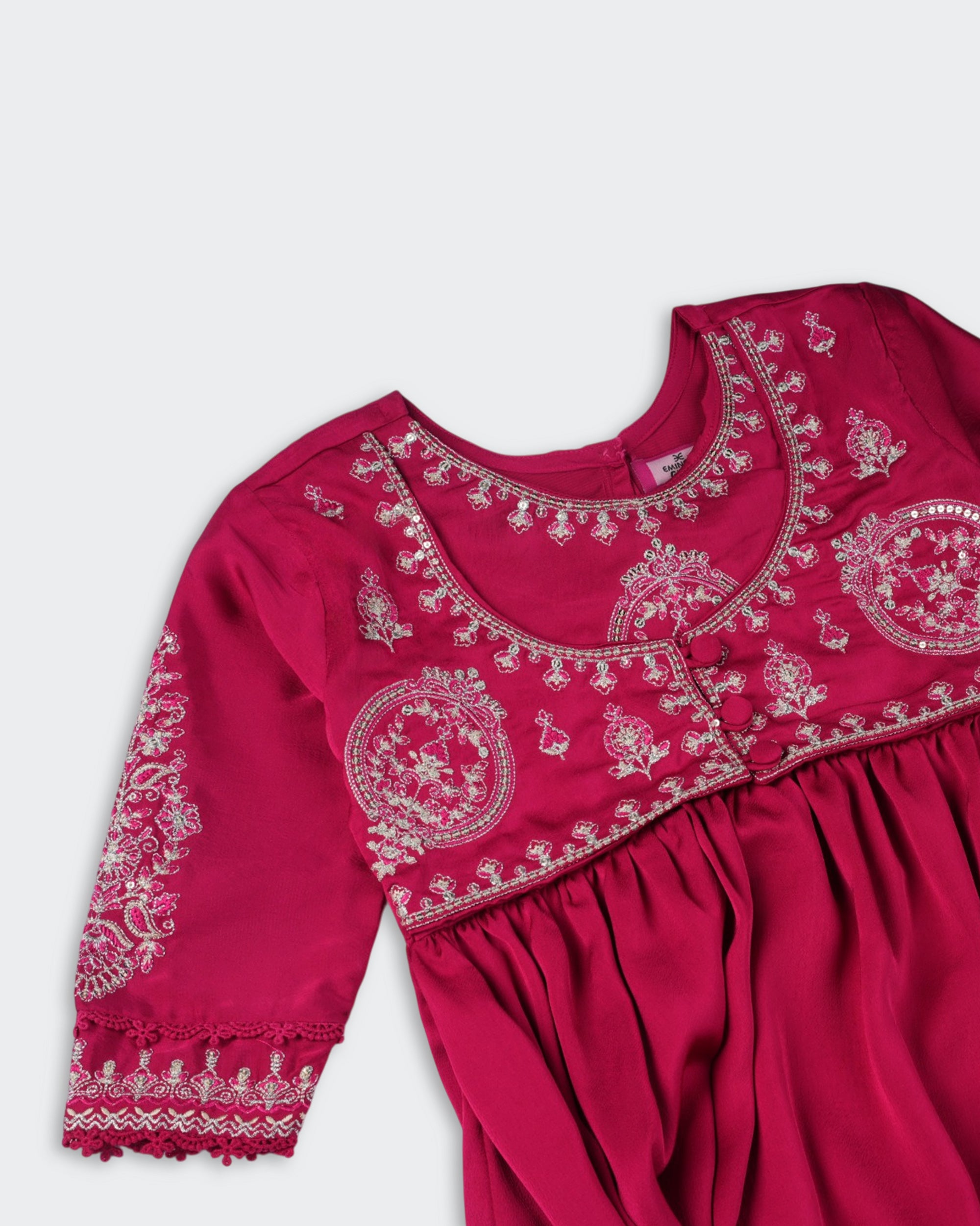Eminent Girls’ Signature Embroidered 2 Pcs Suit