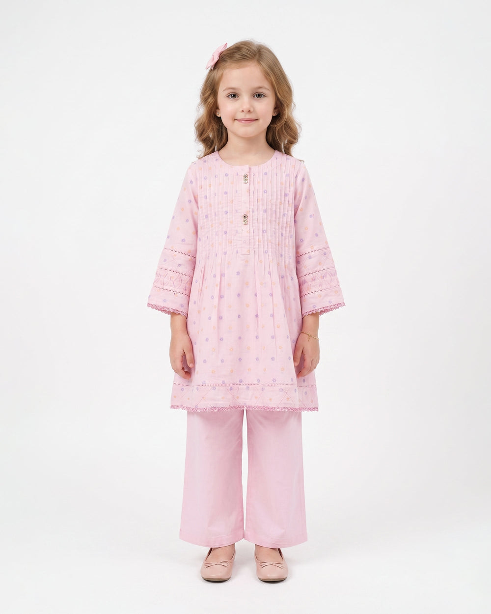 Eminent Girls' Essentials Printed 2Pc Suit