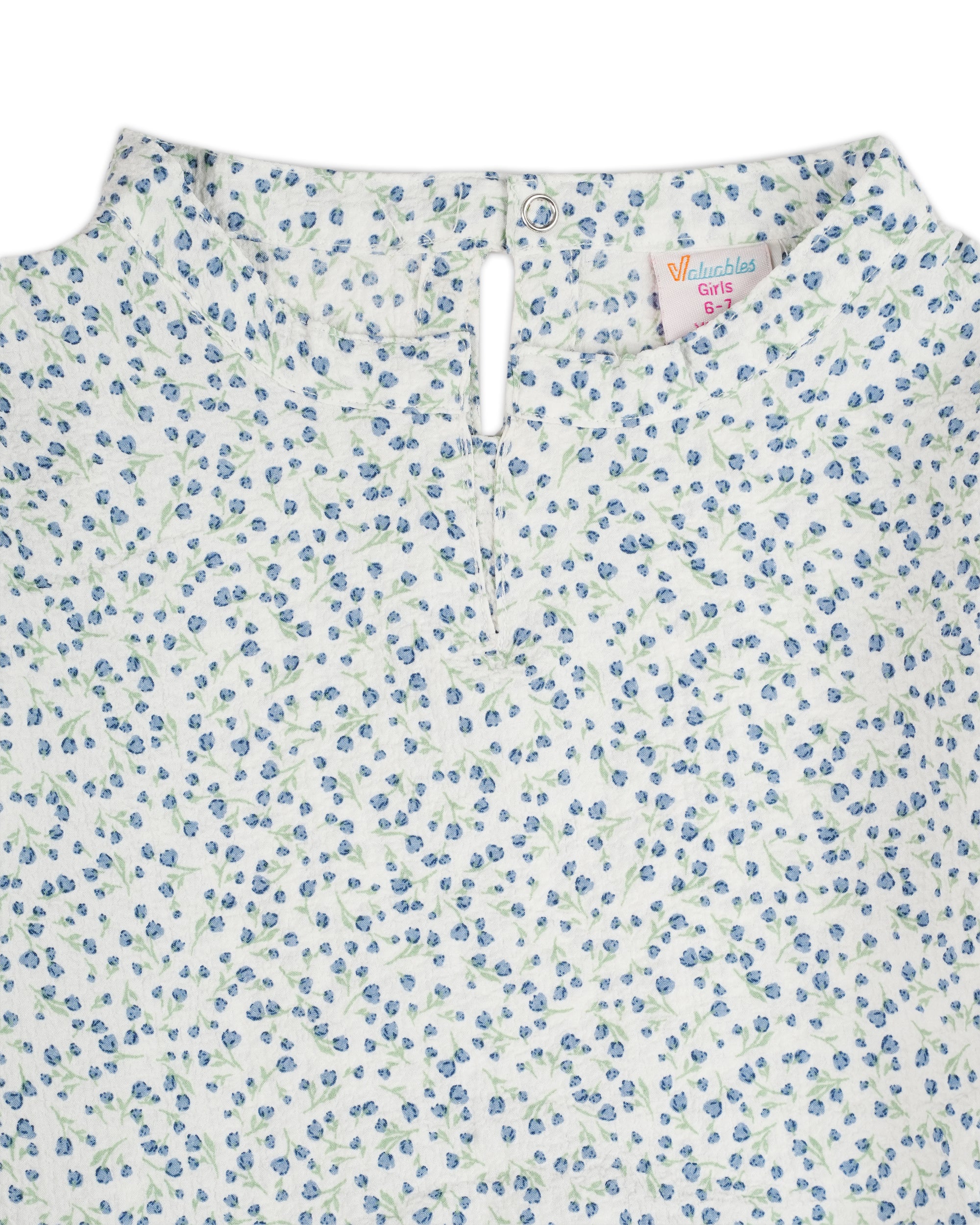 Valuables Girls' Half Sleeves Frock