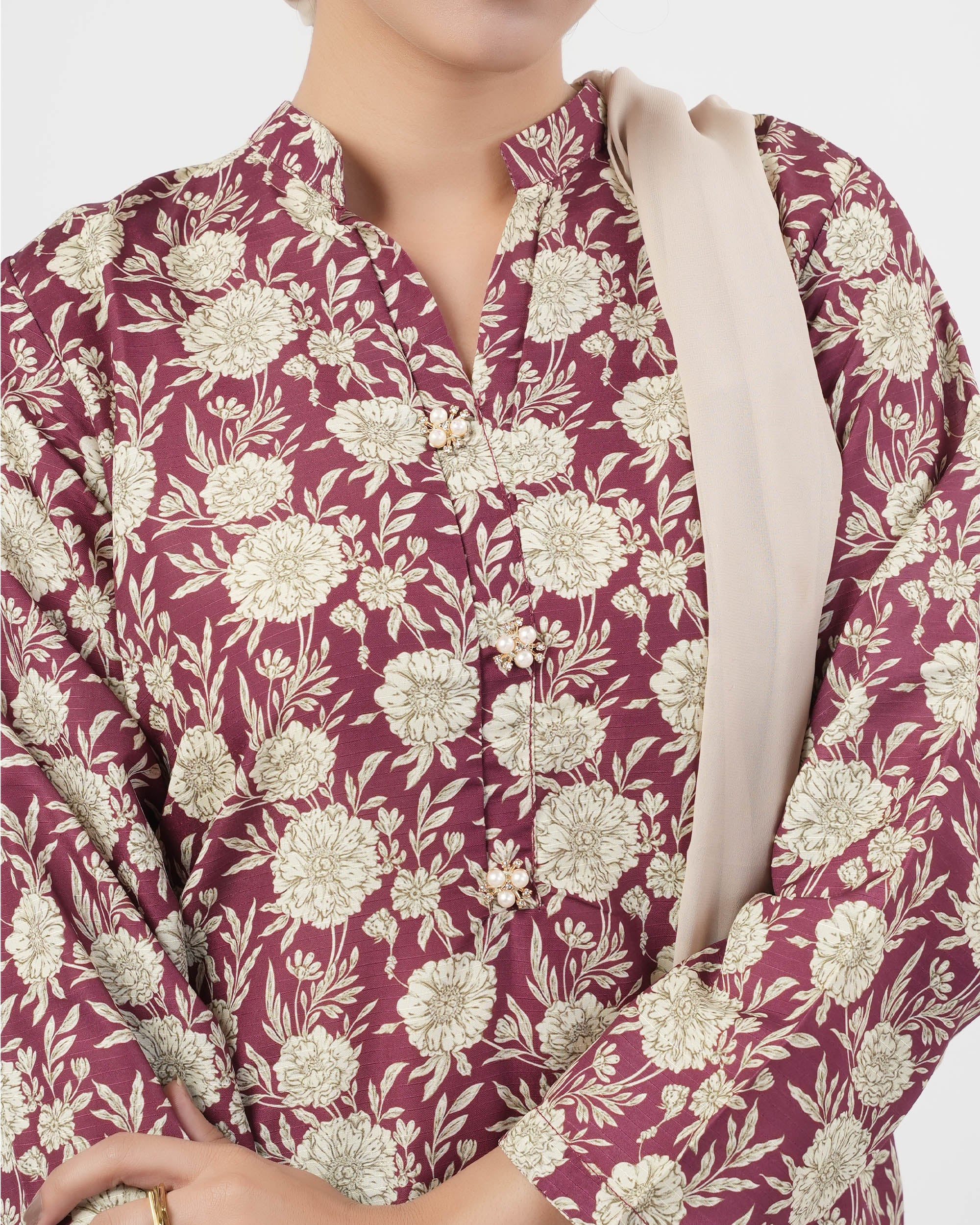 Valuables Women's Printed 2Pc Suit