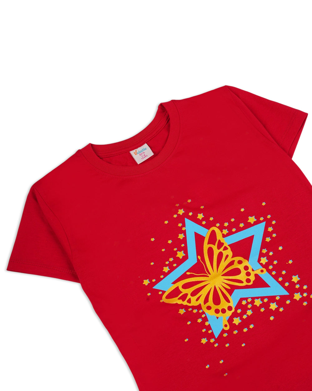 Valuables Girls' Half Sleeves T-Shirt