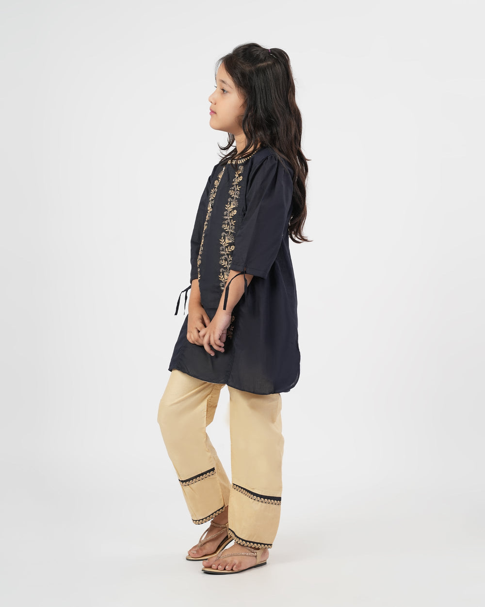 Girl's Embroidered Shalwar Kameez